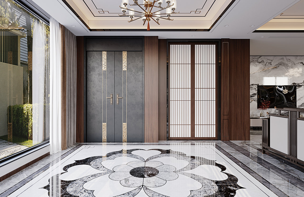 新中式别墅设计,方寸之间,皆是优雅东方韵味!