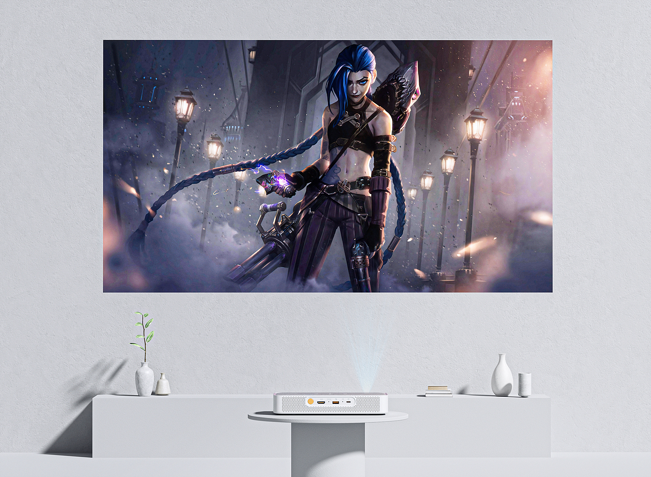 8月一组投影仪产品渲染