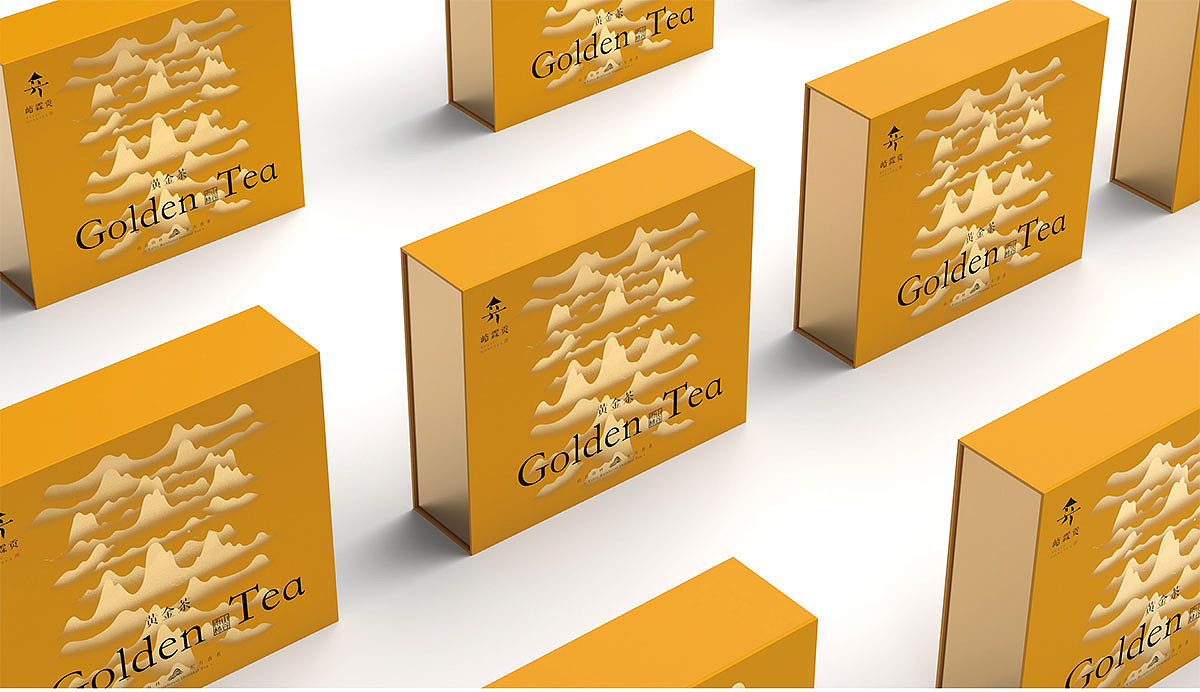 峪霖贡 | 恩施玉露黄金茶叶包装设计