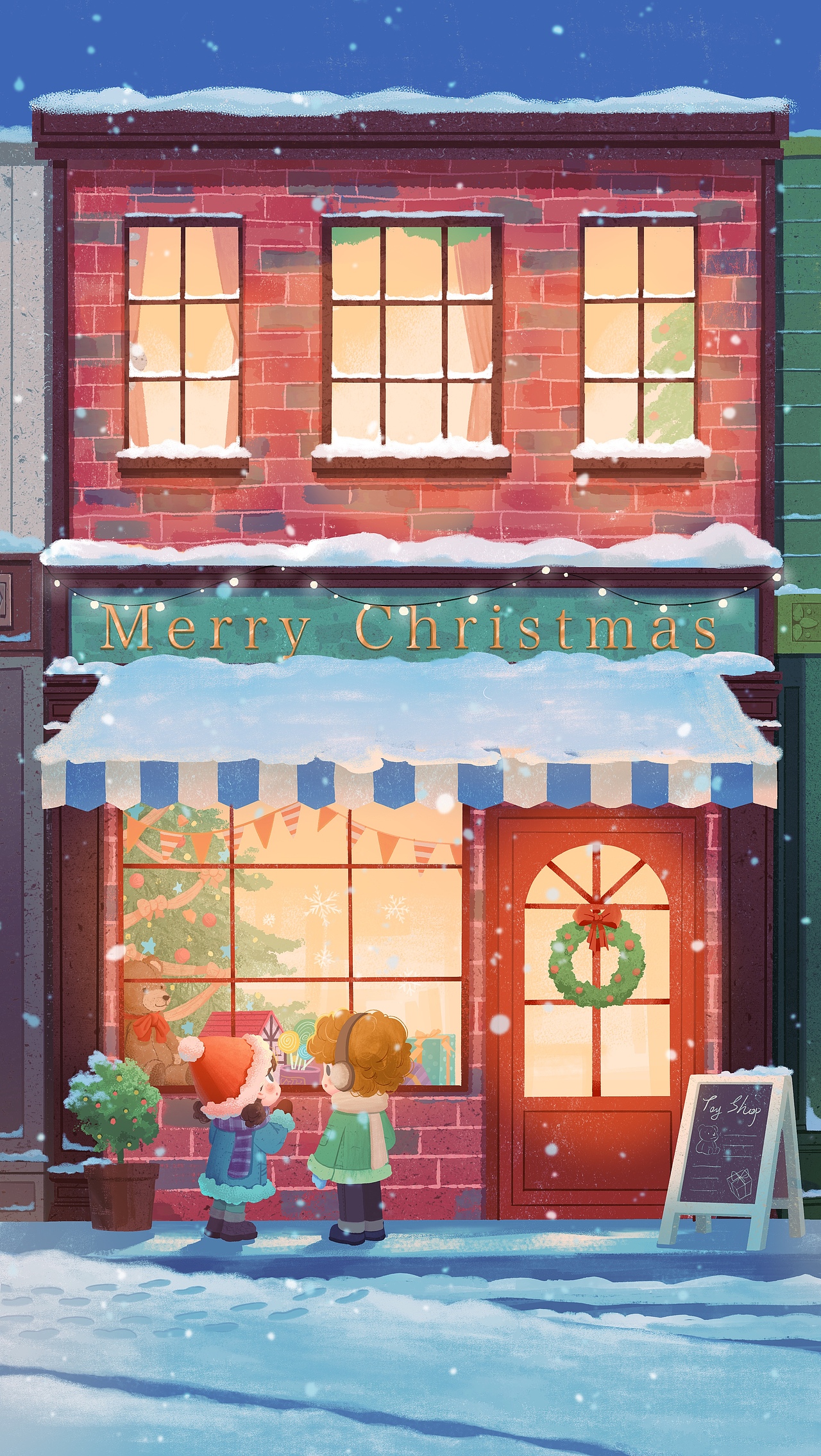 儿童插画-小房子合辑