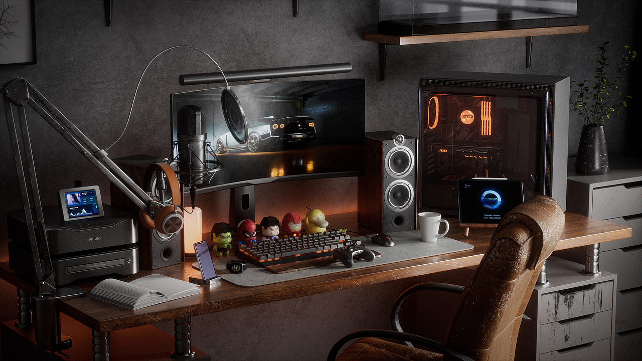 C4D学员-日常练习作品 04