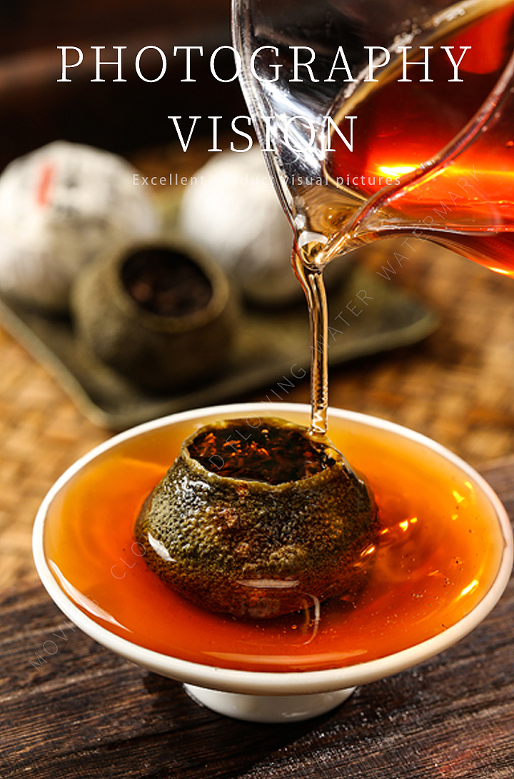 产品拍摄x茶叶拍摄：小青柑（附灯位）（图ZMzEzNjMwMzU2） - 产品摄影 - 站酷设计师七号密码原创素材 - 站酷ZCOOL