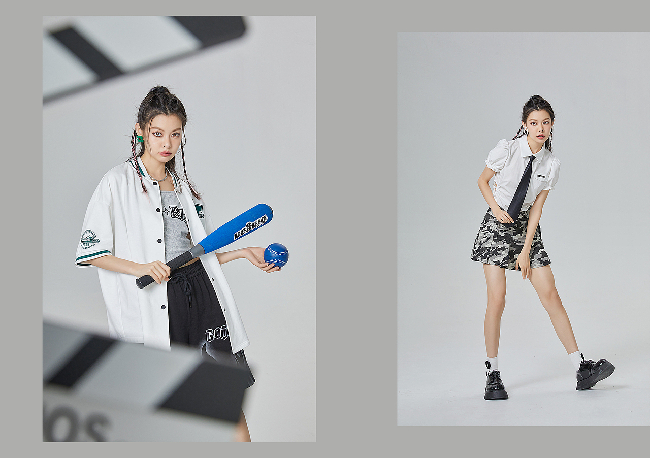 2022 ss | Girl's | 商业摄影 | POP | SANFU（图ZMzAzODA4MjUy） - 时尚/艺术摄影 - 站酷设计师黄艹艹原创素材 - 站酷ZCOOL