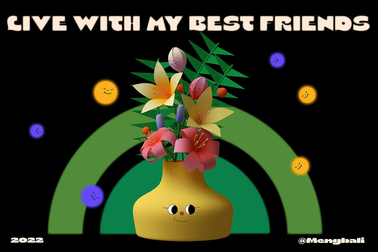 設計分享/Live with my best friends 2022（图ZMzQ0MjkzNjI4） - 海报 - 站酷设计师BranD杂志原创素材 - 站酷ZCOOL