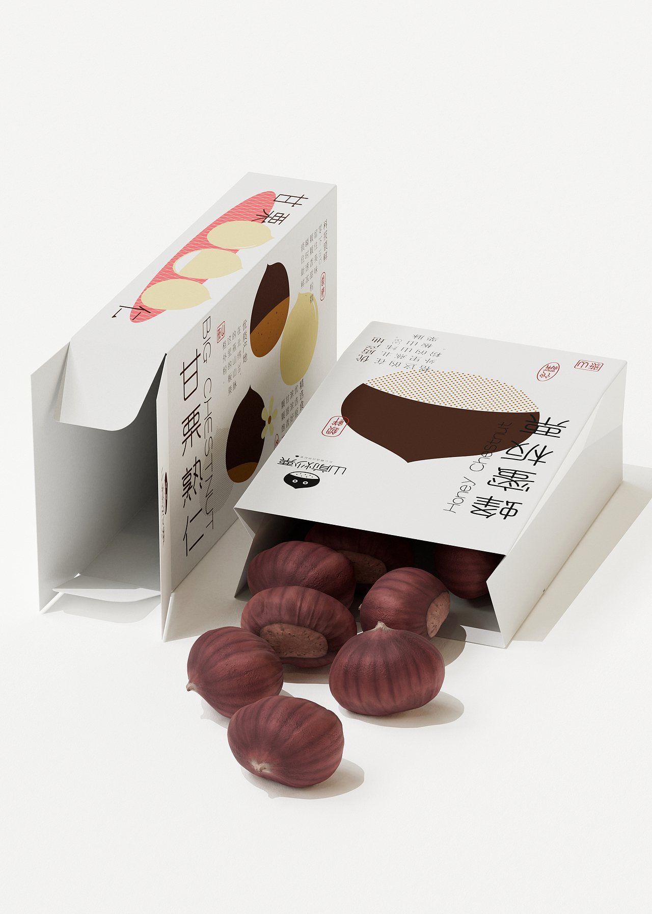 山前炒栗-包装设计（图ZMzIyMzIwMzg0） - 包装 - 站酷设计师山姆不在纽约原创素材 - 站酷ZCOOL