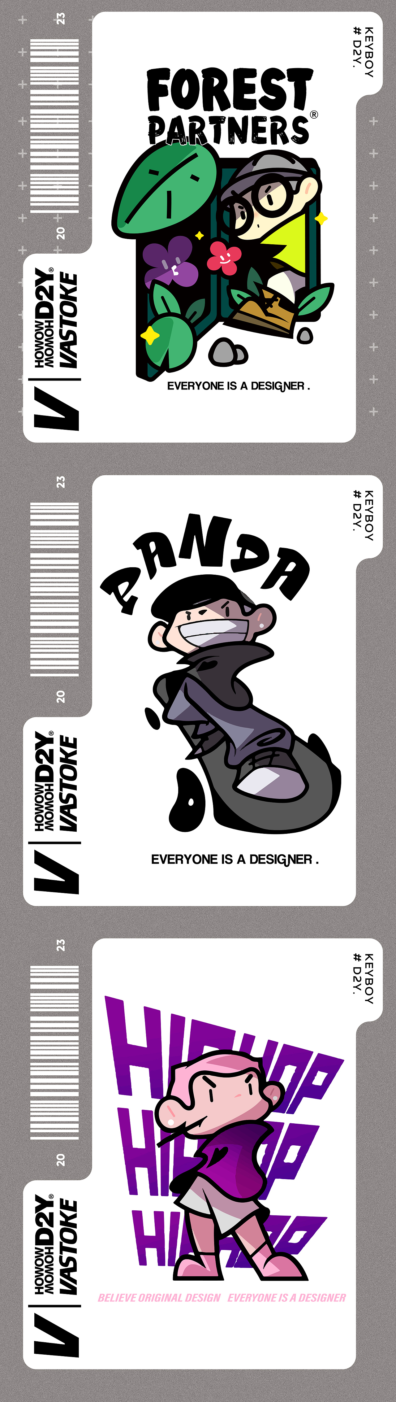 玩型填空｜KeyBoy 潮酷出街（图ZMzU1NDA3NTI4） - 产品 - 站酷设计师玩型填空原创素材 - 站酷ZCOOL