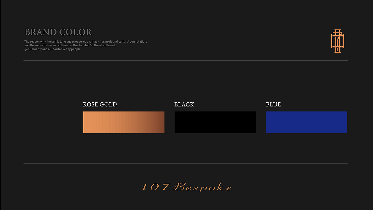 107bespoke全定制西服品牌设计（图ZMjk4NjQ4MDA0） - 品牌 - 站酷设计师主语创设原创素材 - 站酷ZCOOL