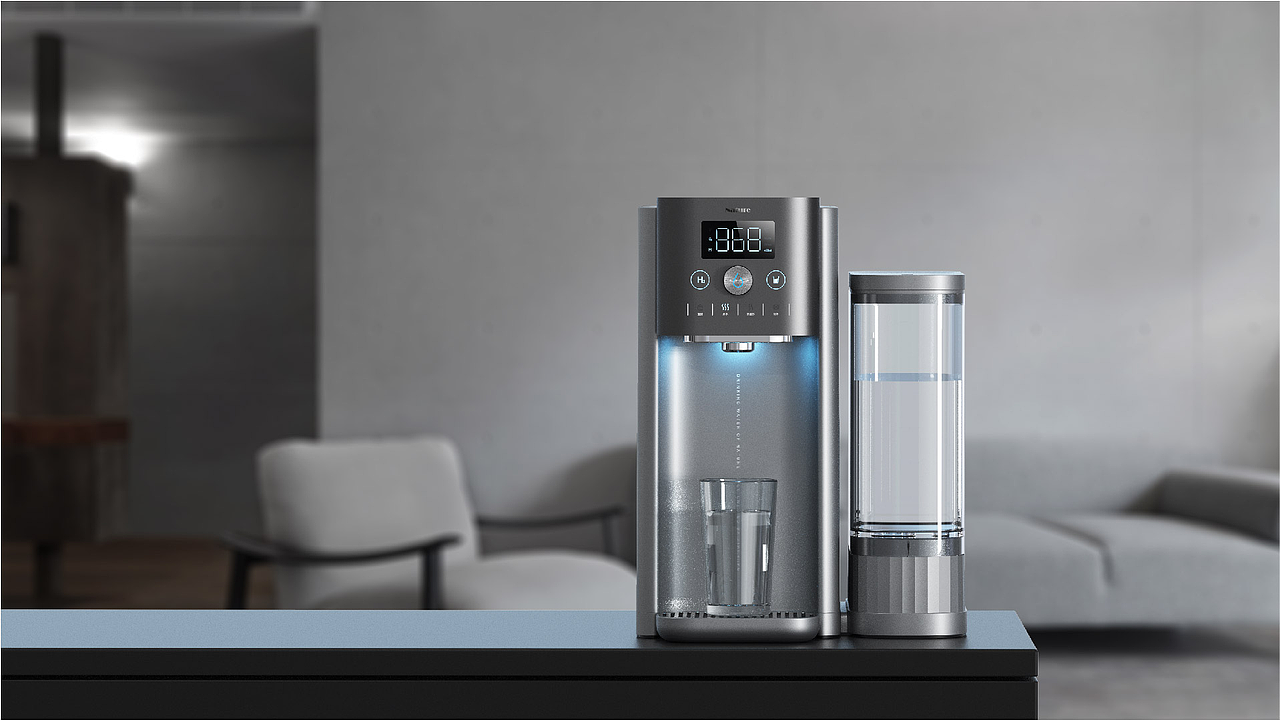 富氢台面饮水机（图ZMzI0ODQ5NjE2） - 工业用品/机械 - 站酷设计师杭州米格工业设计原创素材 - 站酷ZCOOL