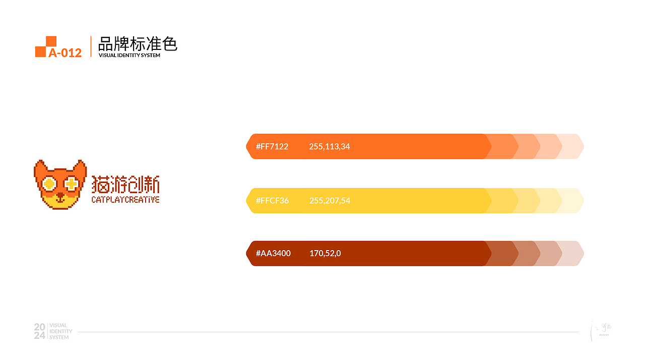 猫游创新VIS视觉手册设计（图ZMzY1MzA5NDg4） - 品牌 - 站酷设计师江猫原创素材 - 站酷ZCOOL