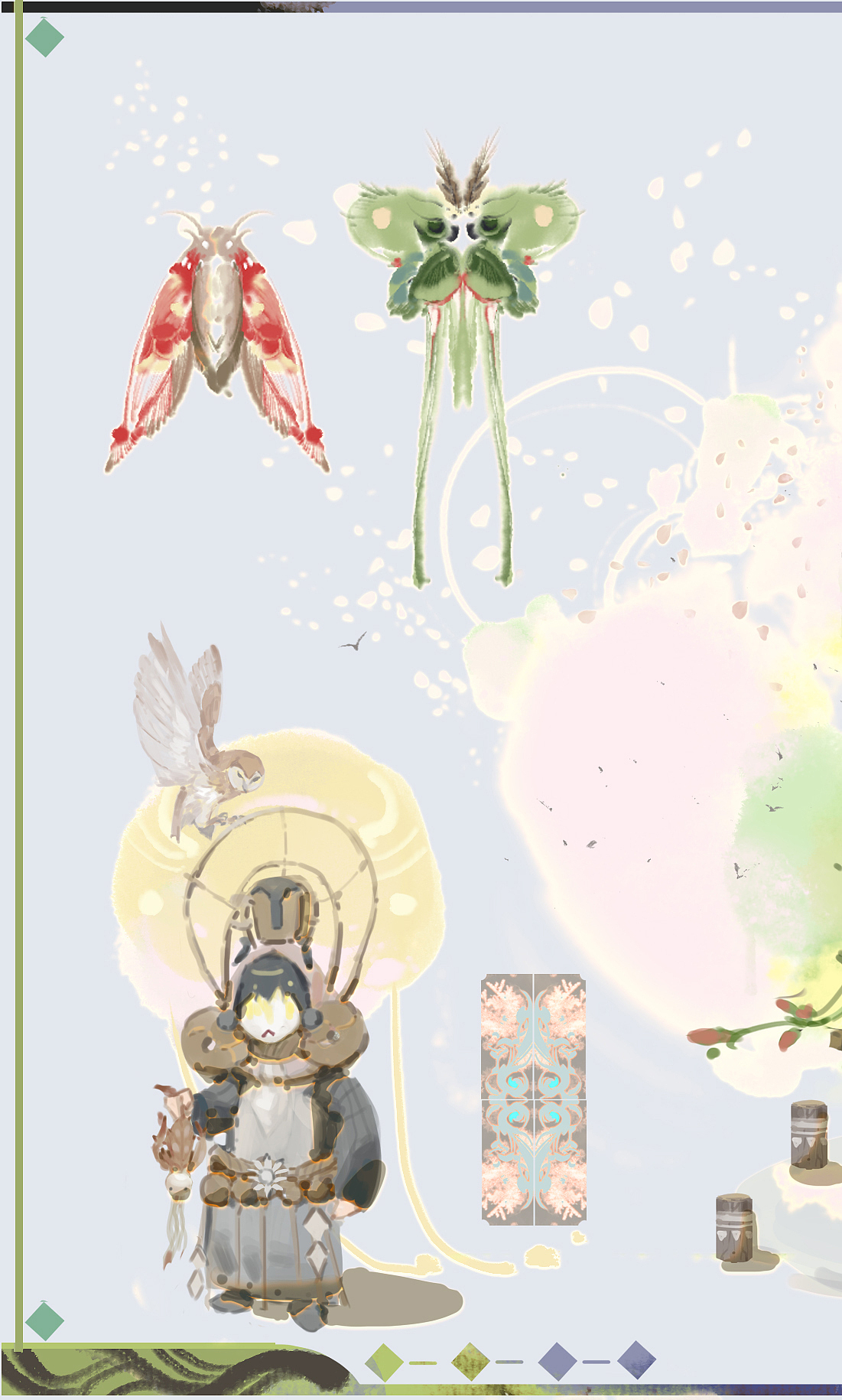 #架空世界观#游戏概念设计#场景原画#场景插画