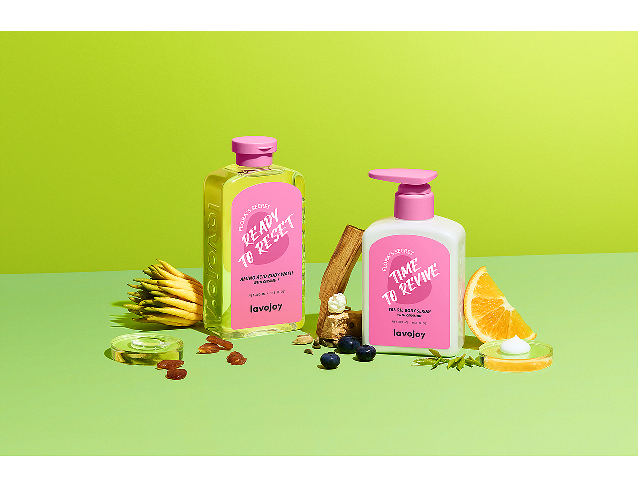 lavojoy洗护产品修图