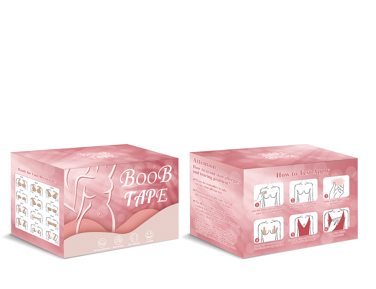 产品包装设计合集-女性产品包装-儿童产品包装-蓝包装