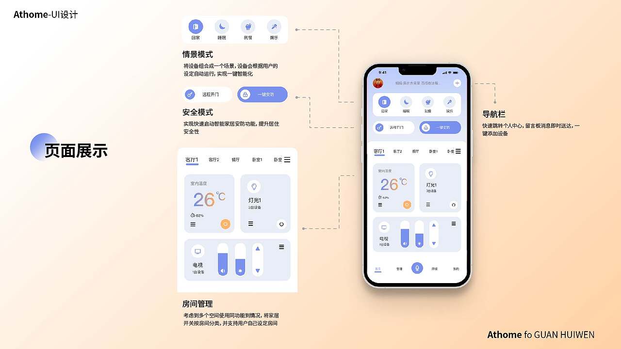 宅家-智能家居 ui（图ZMzM5ODg1NjQ0） - APP界面 - 站酷设计师coke喵原创素材 - 站酷ZCOOL