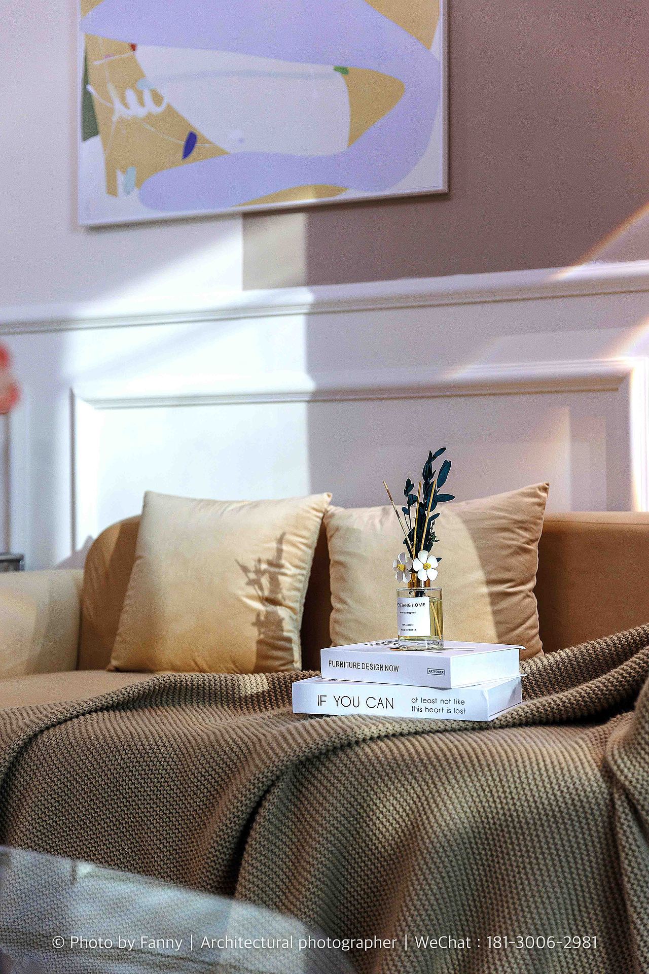 民宿摄影丨奶油风格—合肥予月民宿（图ZMzU5MDA1MDQ4） - 环境/建筑摄影 - 站酷设计师空间摄影师Fanny原创素材 - 站酷ZCOOL