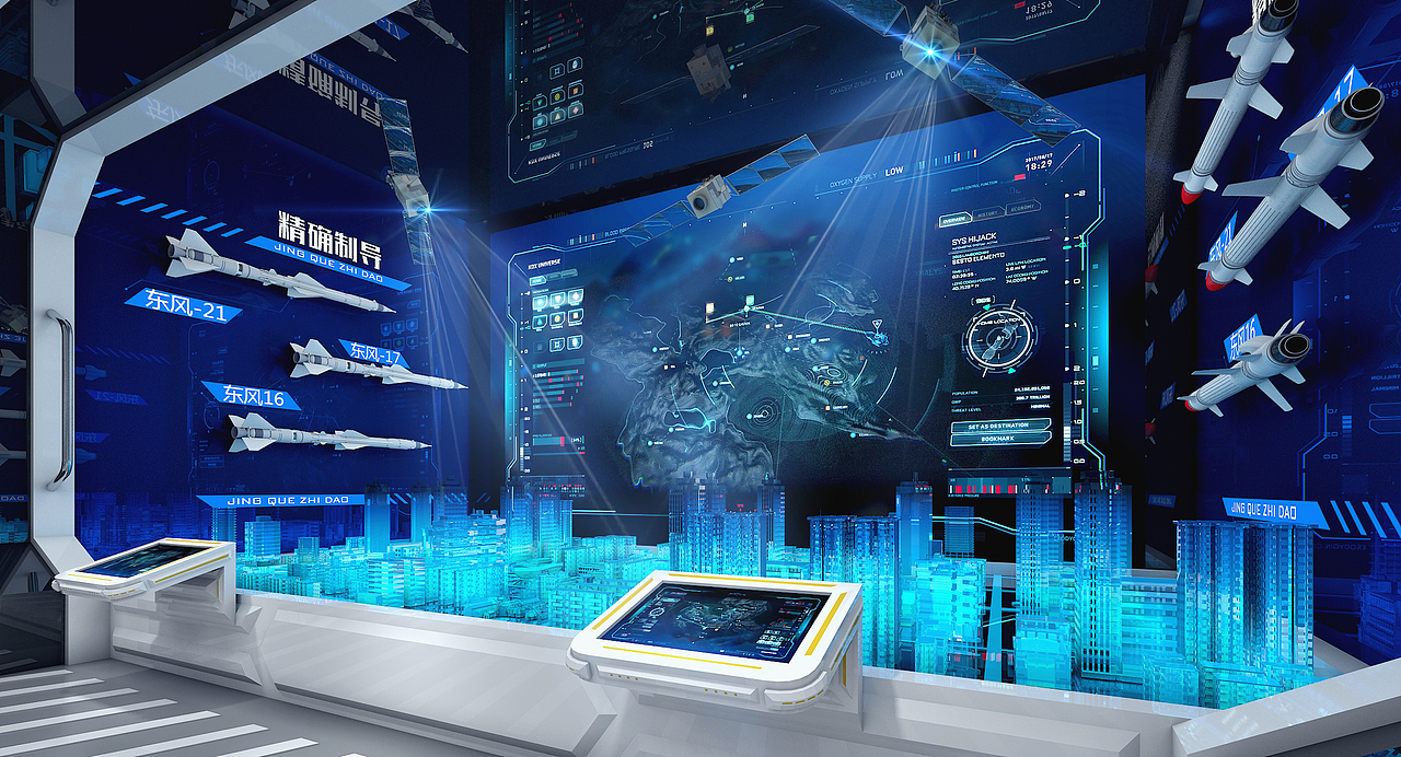 国防、人防、民防类科普教育馆