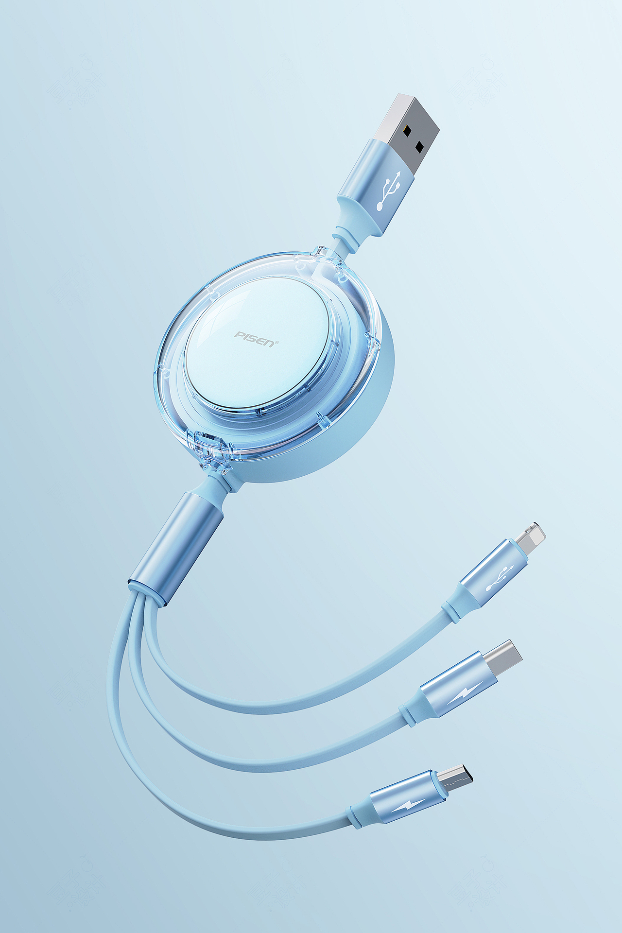 PISEN/品胜-产品渲染(无后期精修)