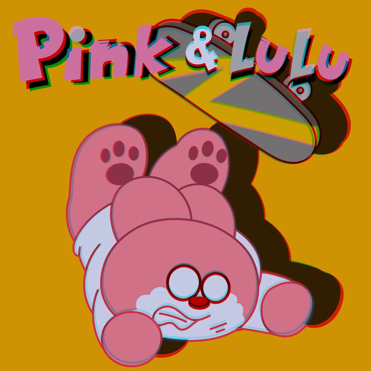 IP形象pink&lulu 概念设定