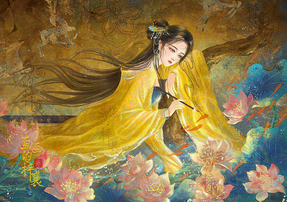 浮生幻梦（图ZMzU0ODI2NTcy） - 概念设定 - 站酷设计师画画的梓襄原创素材 - 站酷ZCOOL