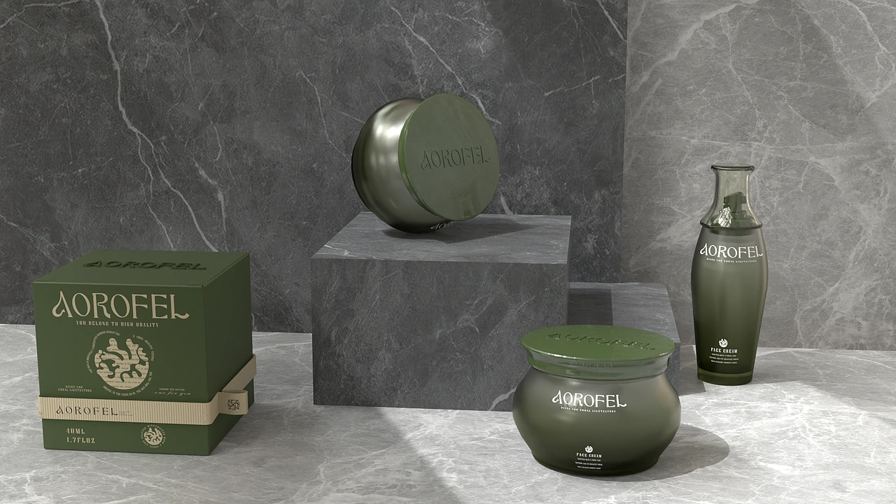 AOROFEL护肤品品牌包装全案设计