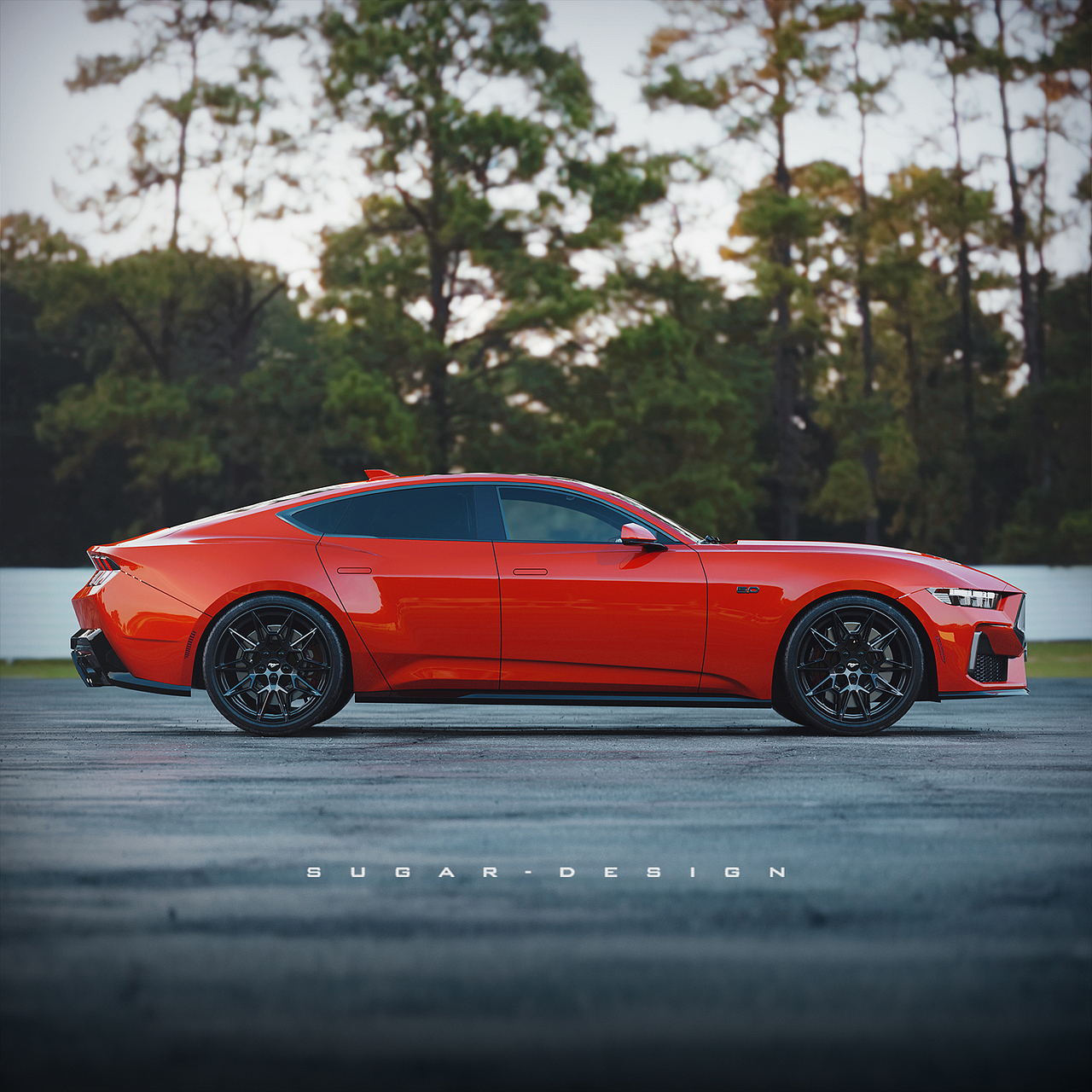 福特野马四门轿跑车新车预览!