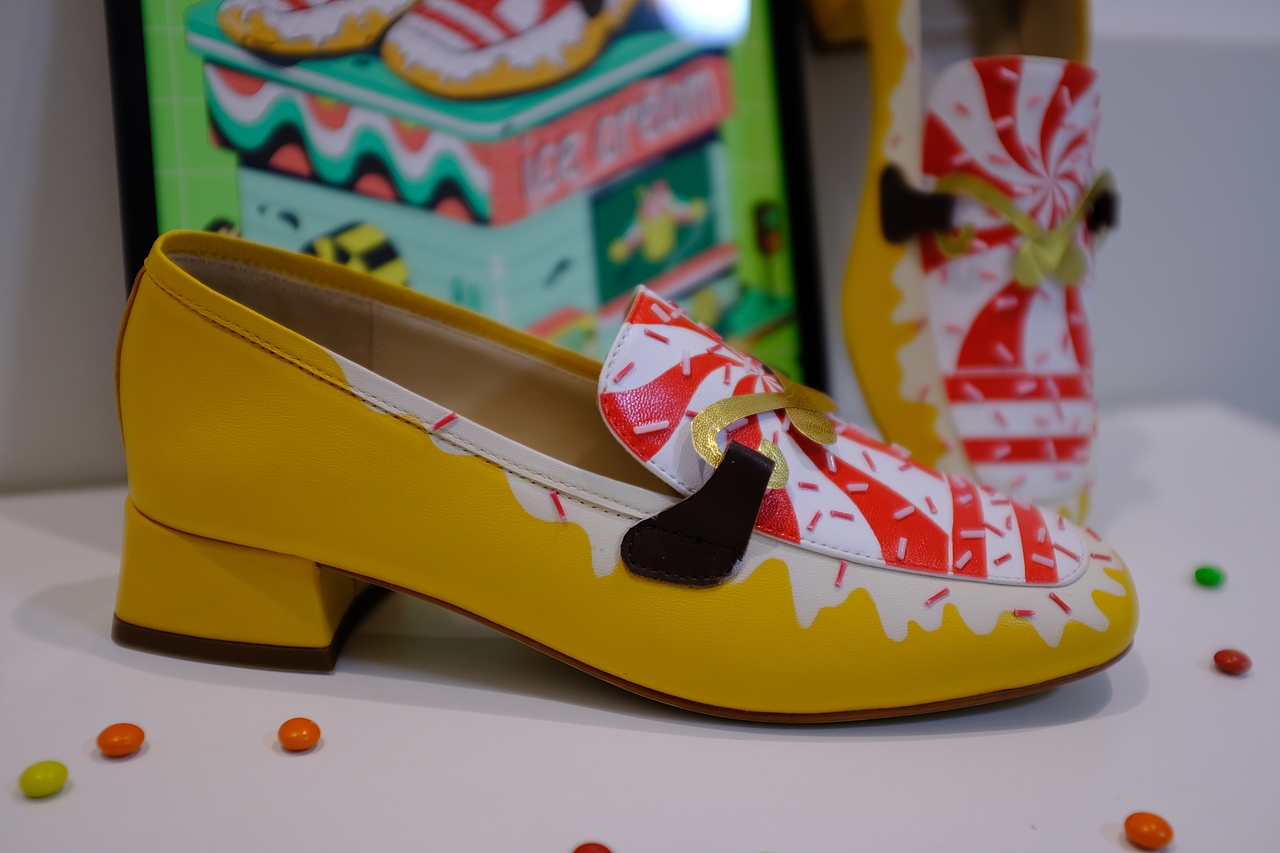 百丽冰淇淋鞋——冰度甜度升级