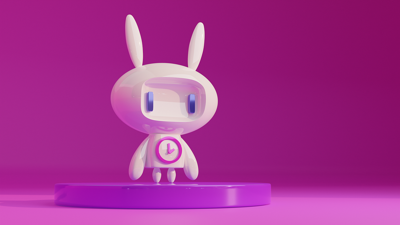 Blender - 建模+渲染（ 小兔子 - Rabbit ）_镇妖十三篇-站酷ZCOOL