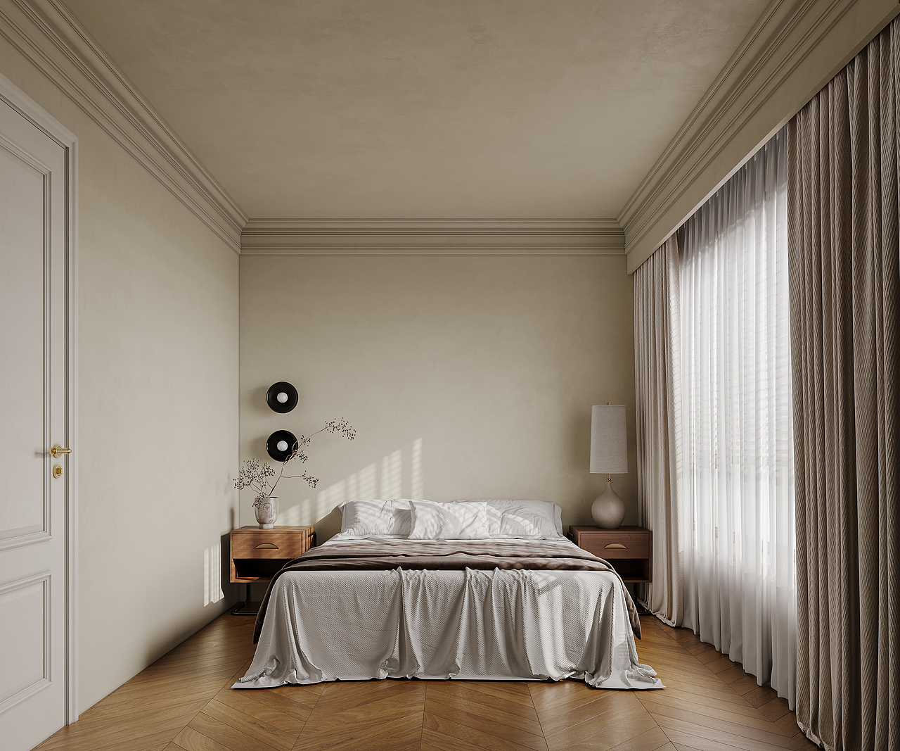 卧室（图ZMzY4ODY0NTY0） - 家装设计 - 站酷设计师素俭_原创素材 - 站酷ZCOOL