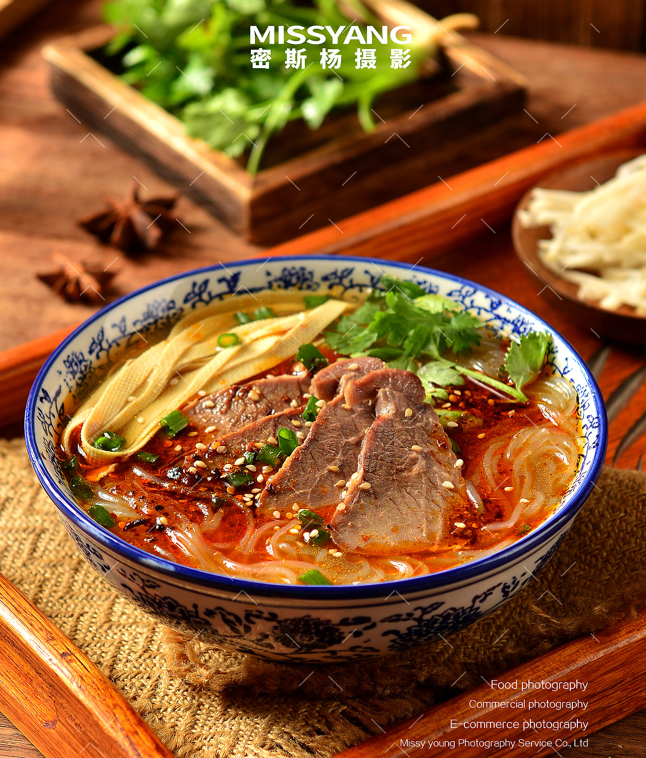 淮南牛肉粉丝汤|电商美食摄影|餐饮拍摄×郑州密斯杨