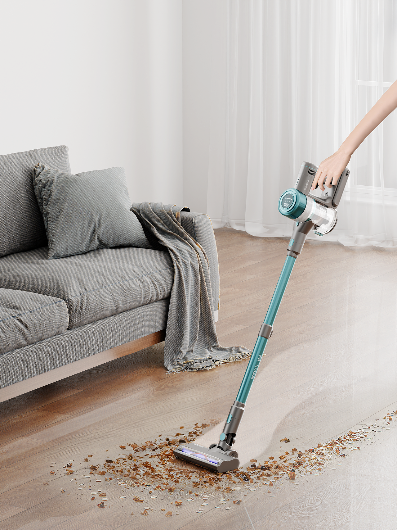 洗地机产品渲染