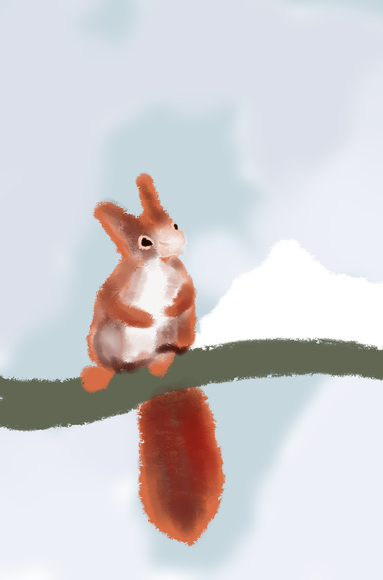 樹(shù)枝上的小松鼠（圖ZMzI2MTczMjI0） - 創(chuàng)作習(xí)作 - 站酷設(shè)計(jì)師沐下樹(shù)原創(chuàng)素材 - 站酷ZCOOL