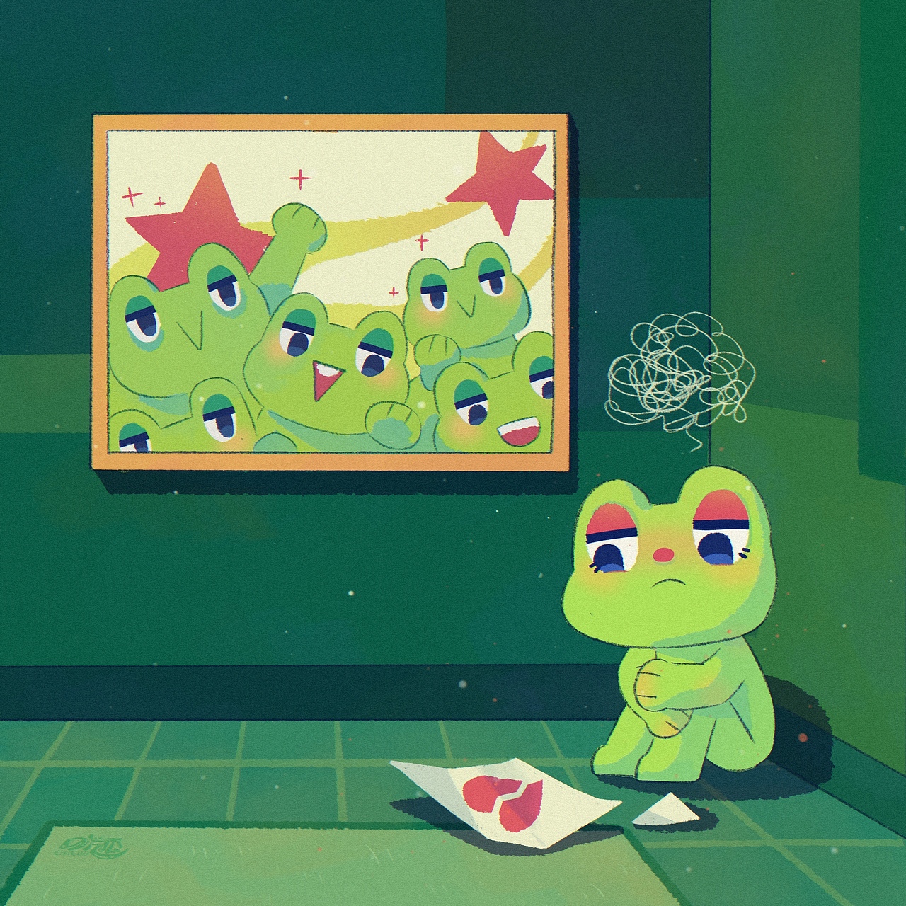 呱呱人世界1（图ZMjk4ODc3NzI4） - 创作习作 - 站酷设计师GUA吃瓜原创素材 - 站酷ZCOOL