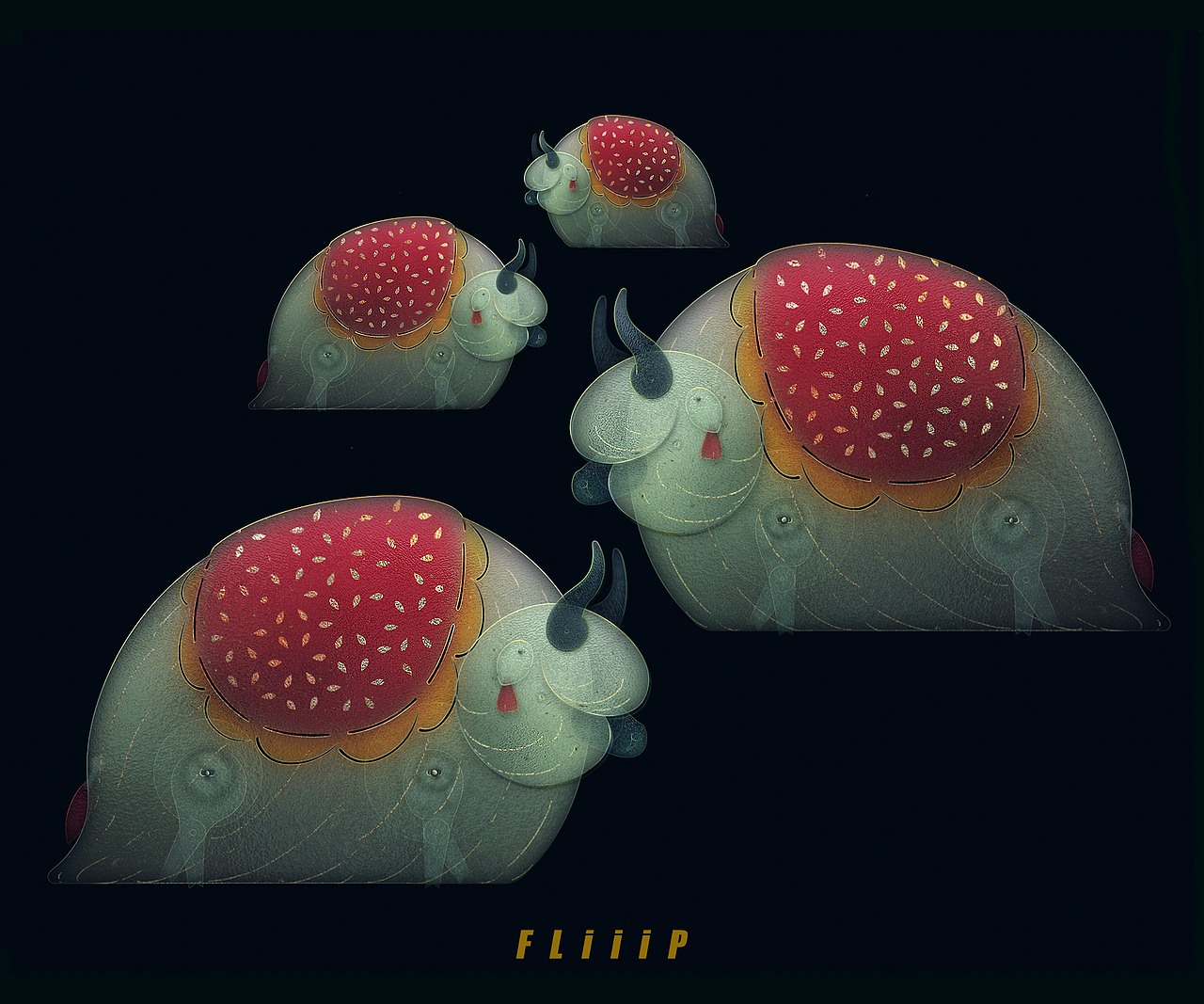 FLiiiP制造 | 皮影动画回顾《哞哞哞2021嗷嗷嗷2022》（图ZMzIyNzc3NTc2） - 动画片 - 站酷设计师FLiiiPDesign原创素材 - 站酷ZCOOL