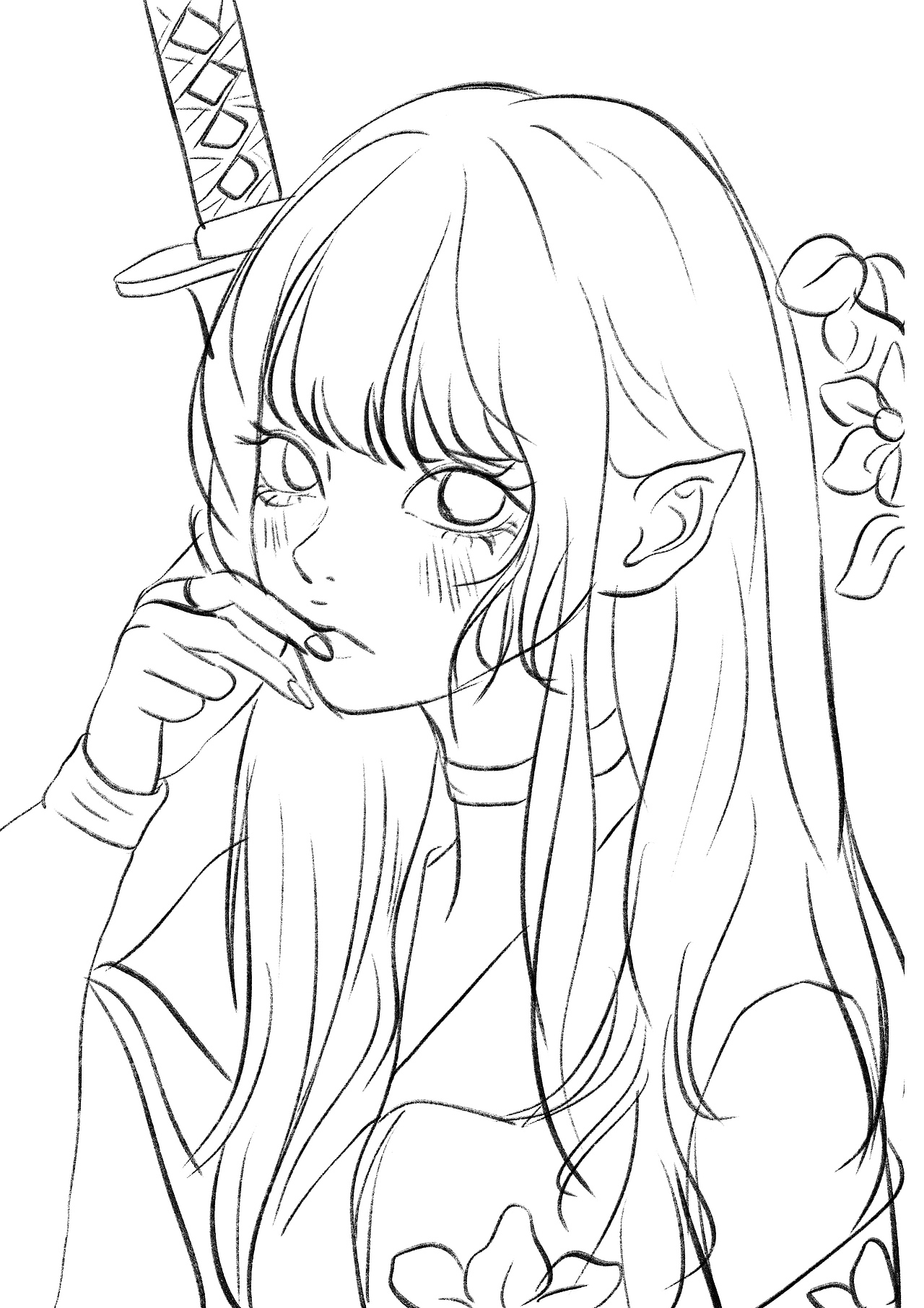 原创插画 | 世界本浑浊 罪与爱同歌（图ZMzQ1OTg5ODgw） - 商业插画 - 站酷设计师美味小桔鲨sss原创素材 - 站酷ZCOOL