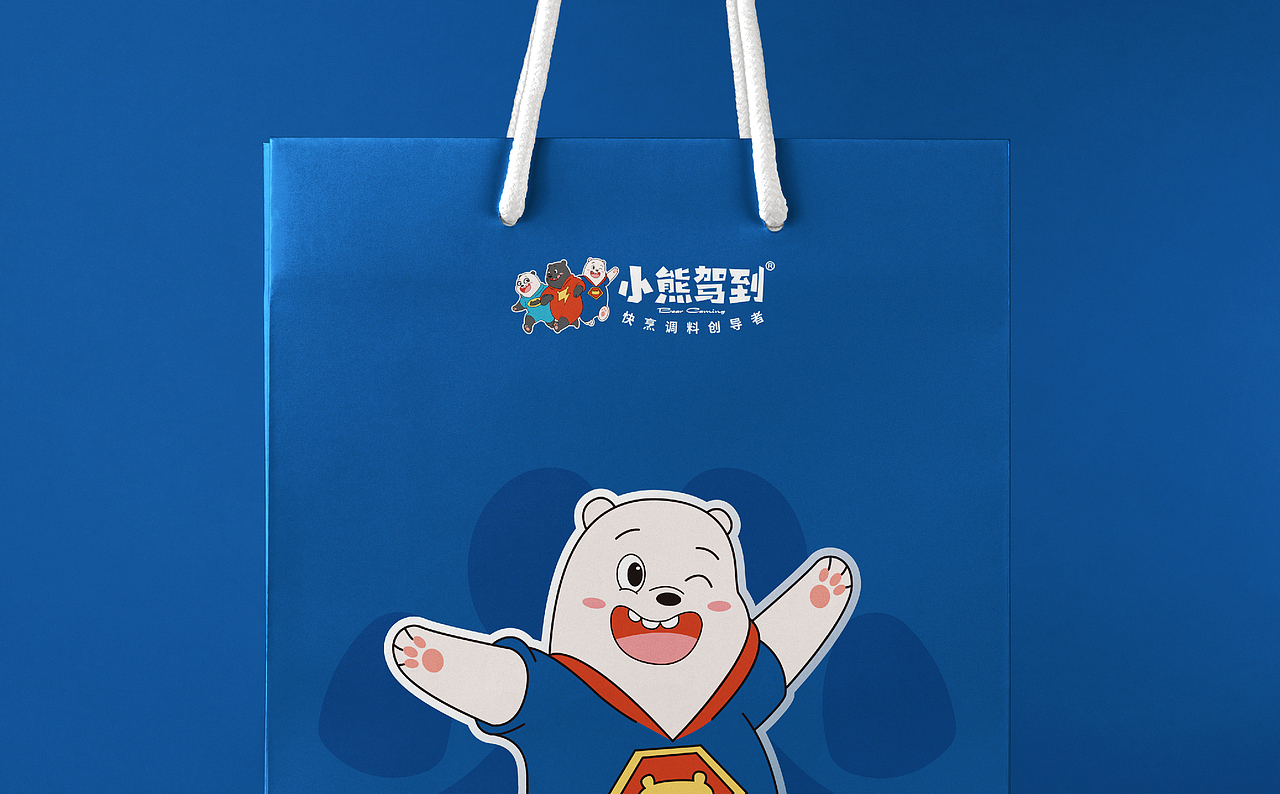 小熊驾到品牌视觉形象升级（图ZMzQwNjM0ODY0） - 品牌 - 站酷设计师子博设计原创素材 - 站酷ZCOOL