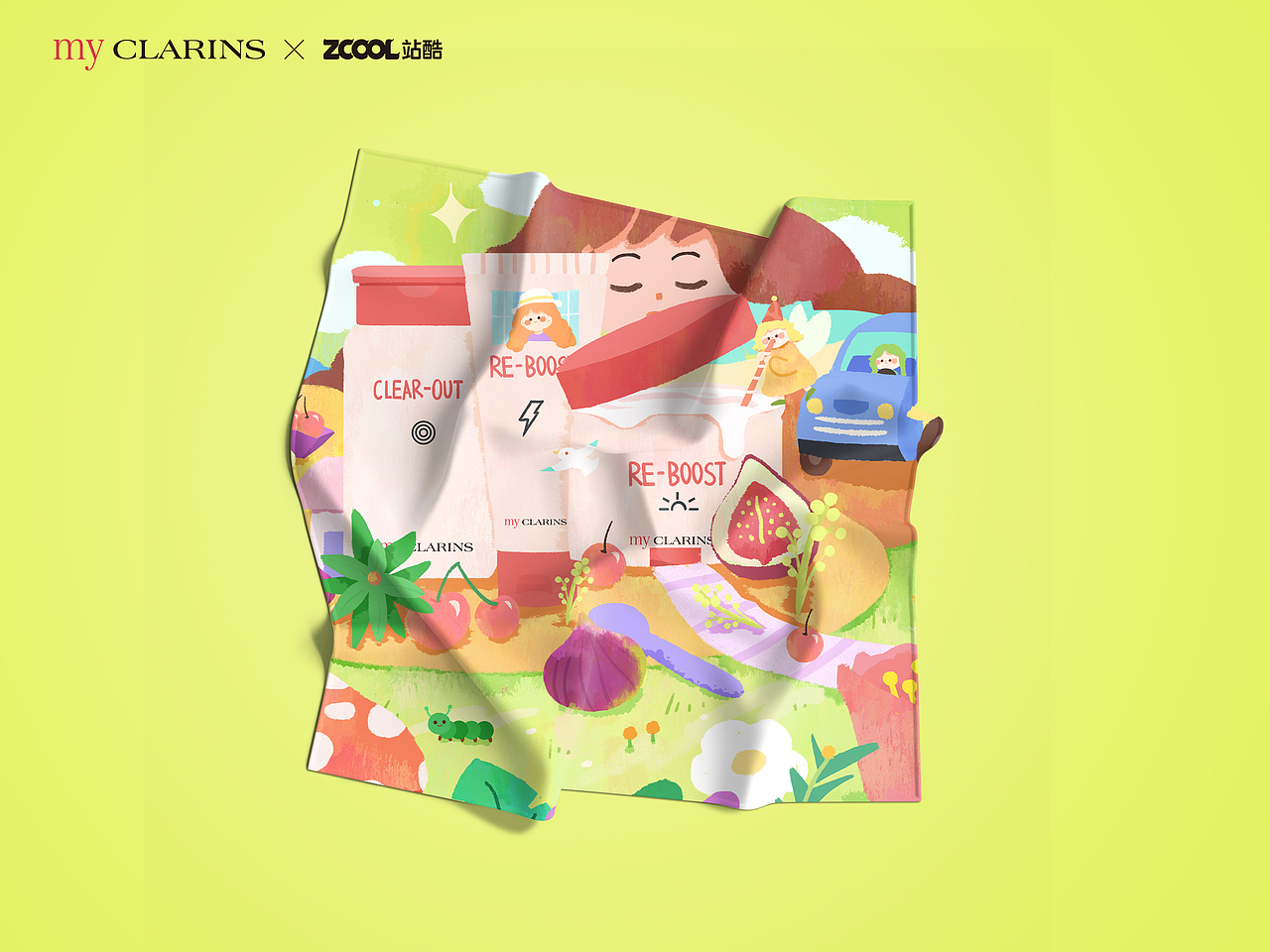 # my CLARINS 寻找天然好食肌 # 共筑好肌肤（图ZMjk4NjI5MjA4） - 海报 - 站酷设计师徐肉丸原创素材 - 站酷ZCOOL