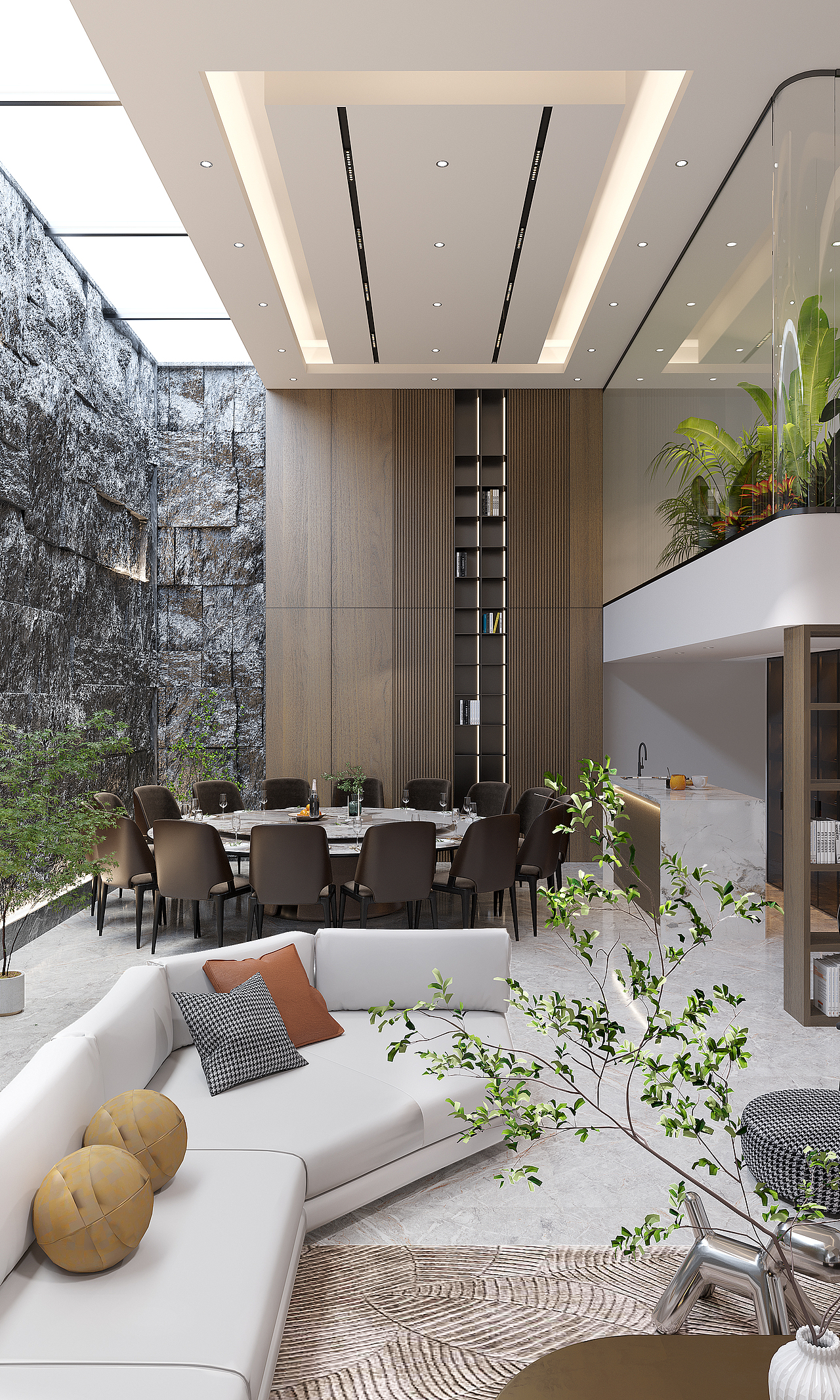 别墅地下宴会厅（图ZMzM4NjQ3OTY4） - 家装设计 - 站酷设计师aaxxxx原创素材 - 站酷ZCOOL