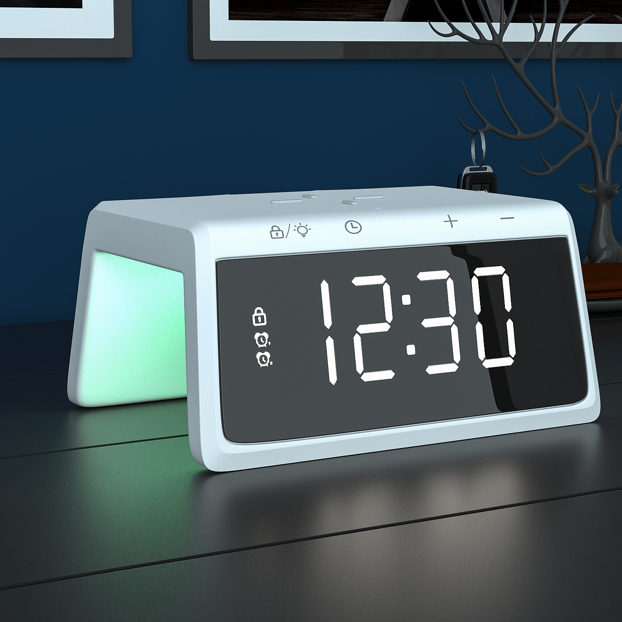 U型无线充 白色