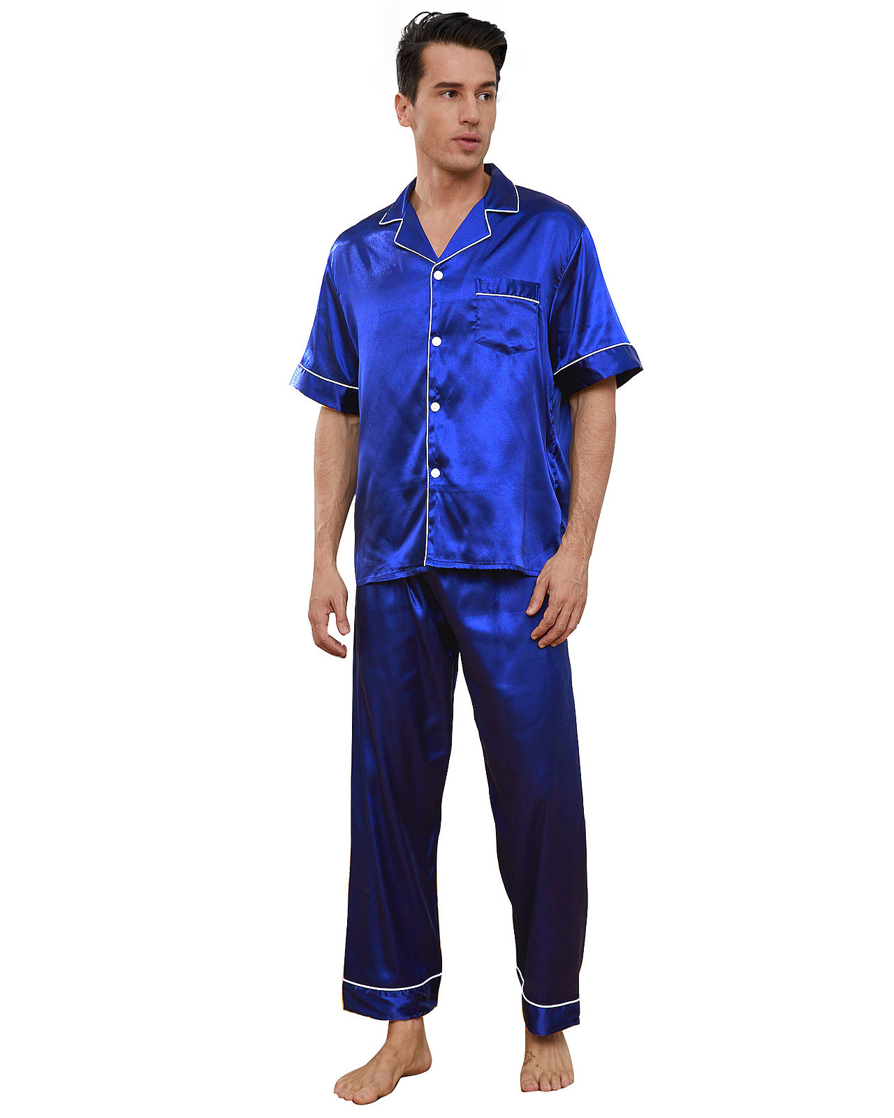 男模睡衣调色修图