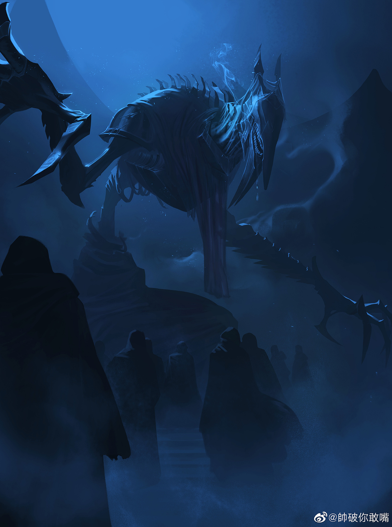 MTG-Jin-Gitaxias (fan art)（图ZMzExNDcyMDQ4） - 游戏原画 - 站酷设计师帥破原创素材 - 站酷ZCOOL