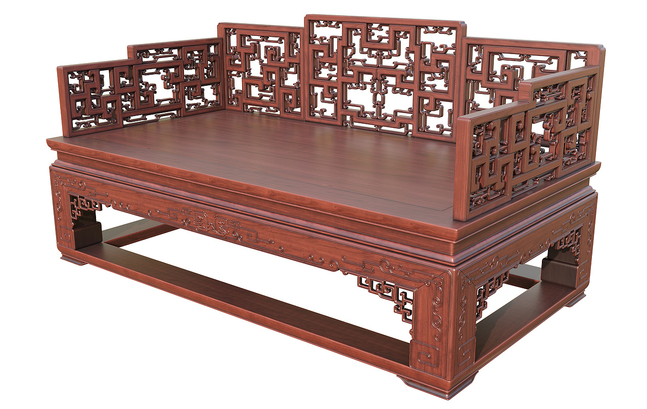 №349中式沙发建模渲染教程（图ZMzQxNDE0MTI4） - 生活用品 - 站酷设计师古色谷香原创素材 - 站酷ZCOOL