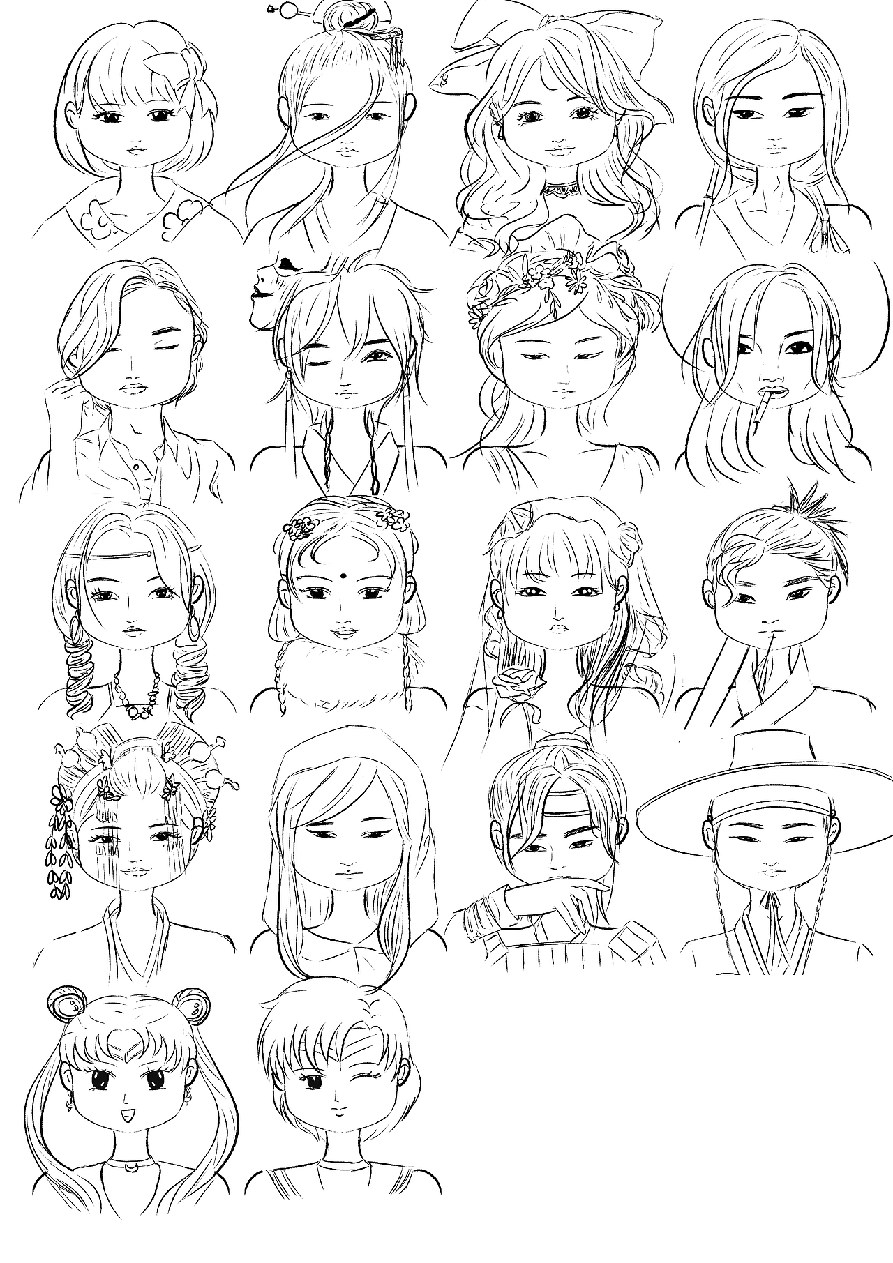 頭像打卡第十二天（圖ZMzM5Nzg1Njk2） - 創(chuàng)作習(xí)作 - 站酷設(shè)計(jì)師汐笑原創(chuàng)素材 - 站酷ZCOOL