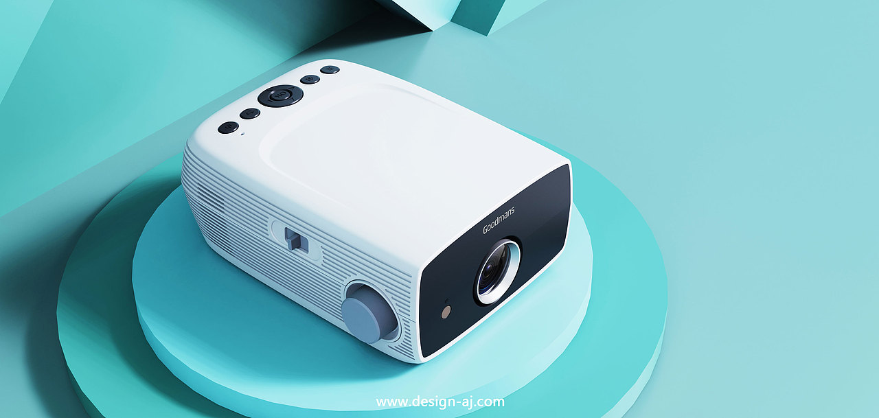 家用智能投影仪产品设计 I 艾佳工业设计（图ZMzY4NDU2MzAw） - 电子产品 - 站酷设计师艾佳工业设计原创素材 - 站酷ZCOOL