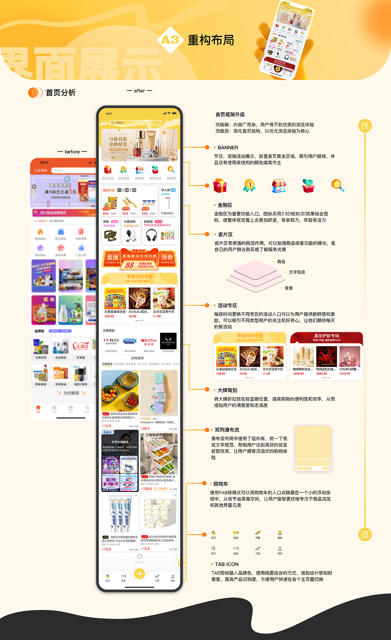 万全商城APP | 购物商城类APP | 界面设计UI设计