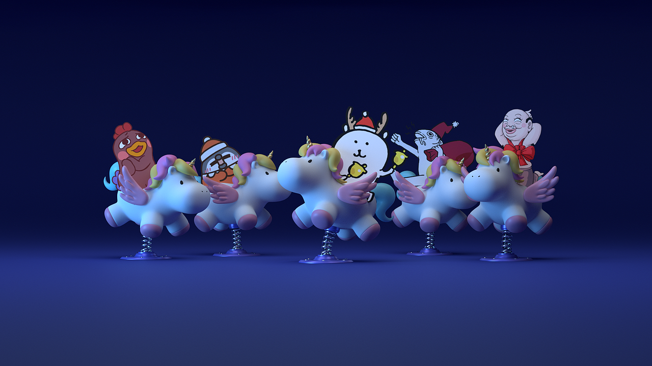 LINE STICKER | XMAS PARTY CM