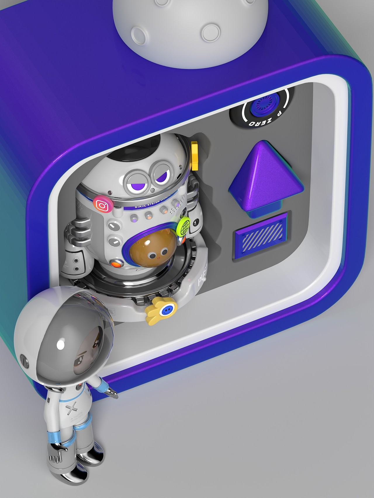 Blender我的宇宙空间站~