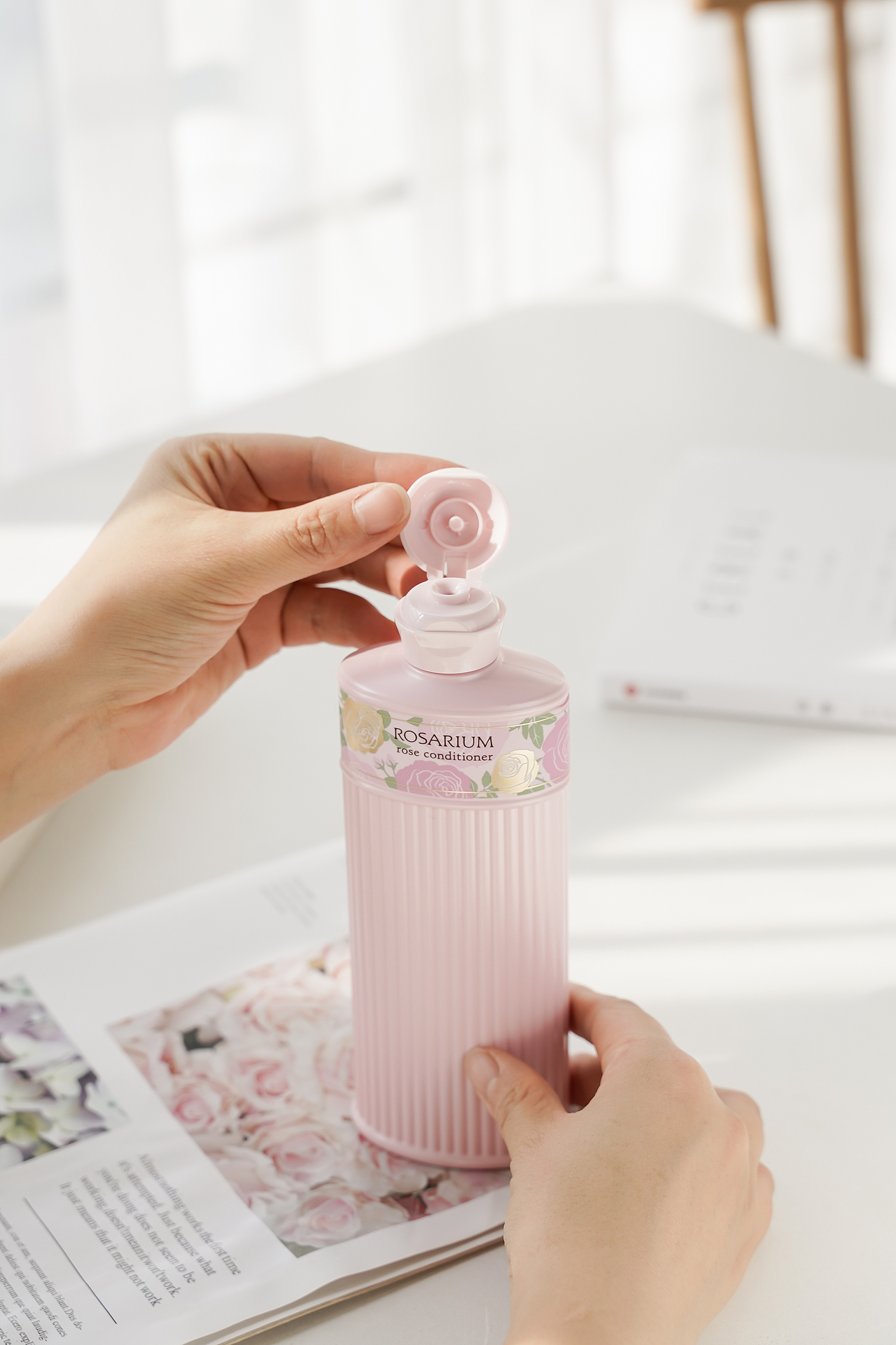 资生堂玫瑰园香氛洗发露护发素