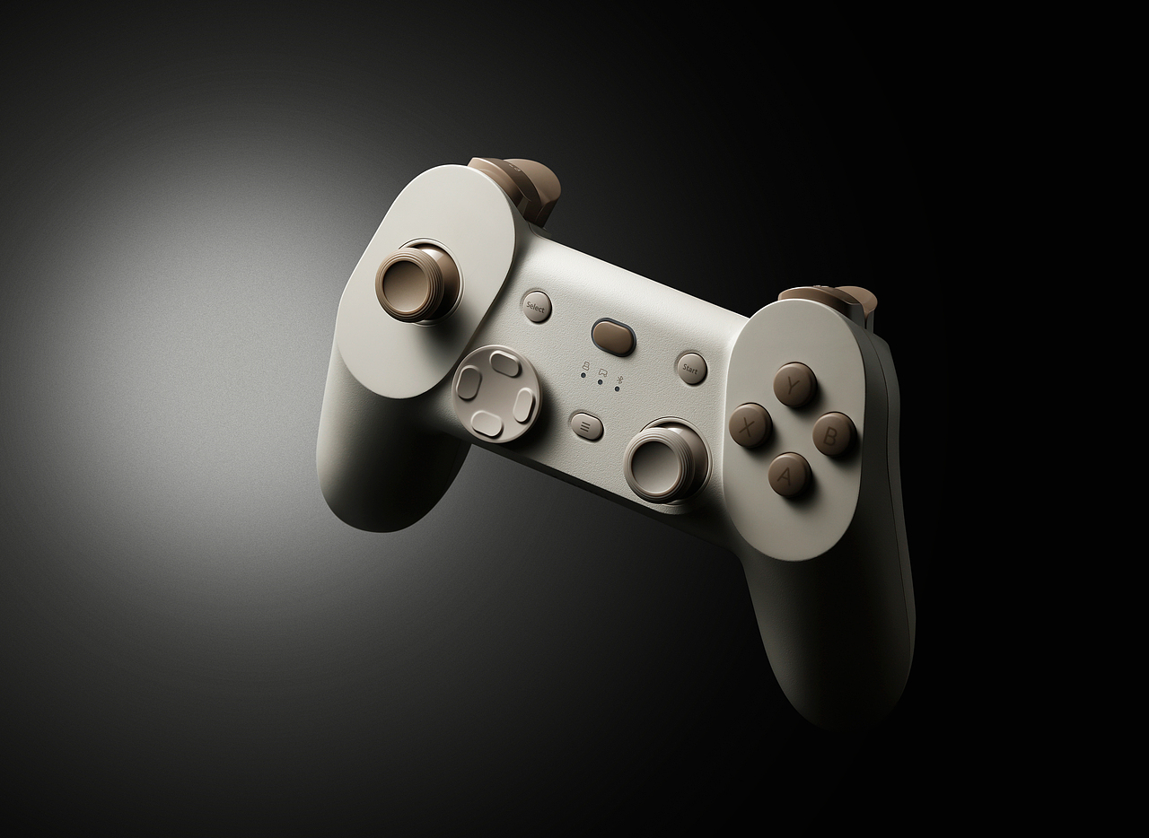 小米游戏手柄拍摄