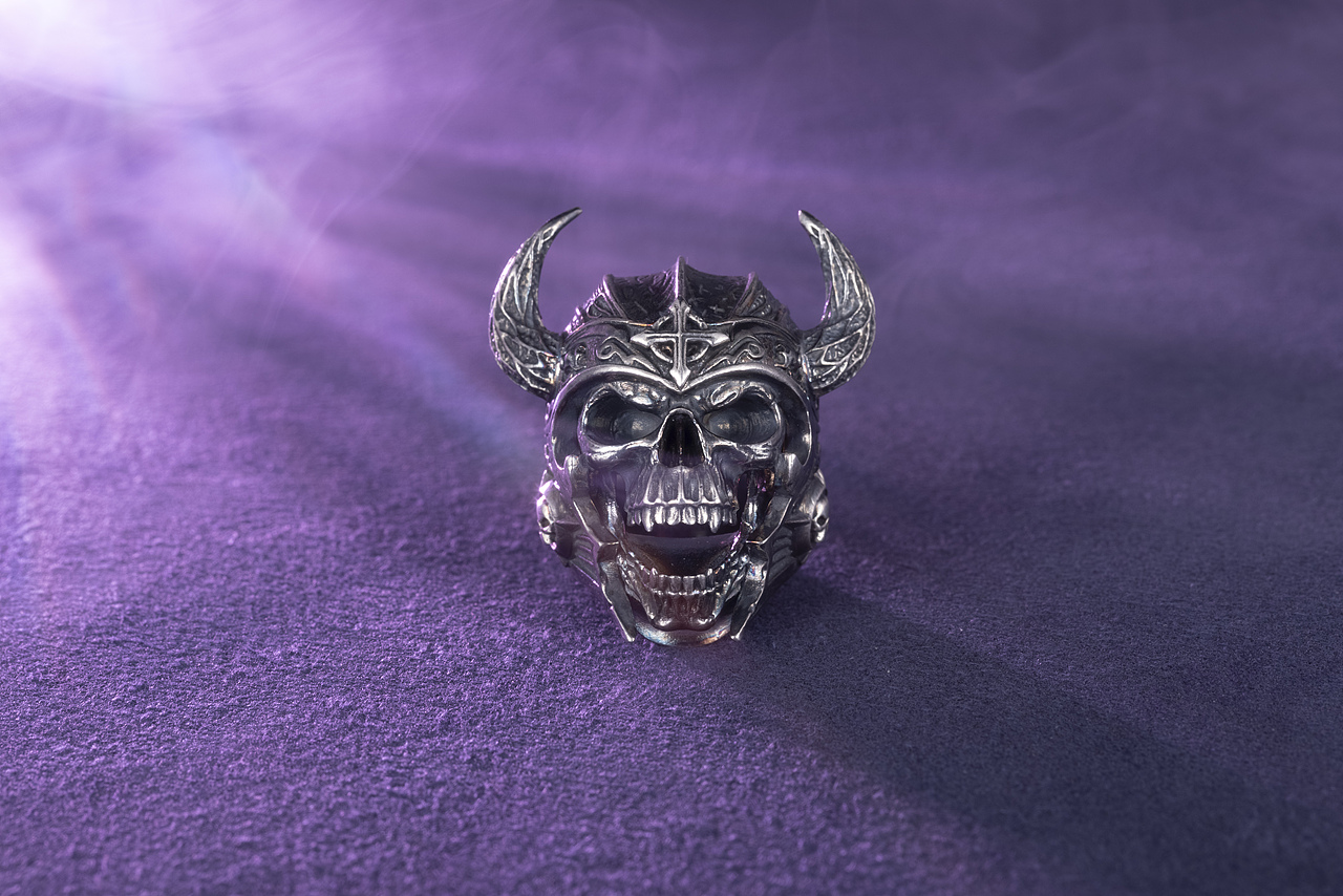 骷髅恶魔戒指（图ZMzM1MzQxODY4） - 产品摄影 - 站酷设计师煎两个蛋原创素材 - 站酷ZCOOL