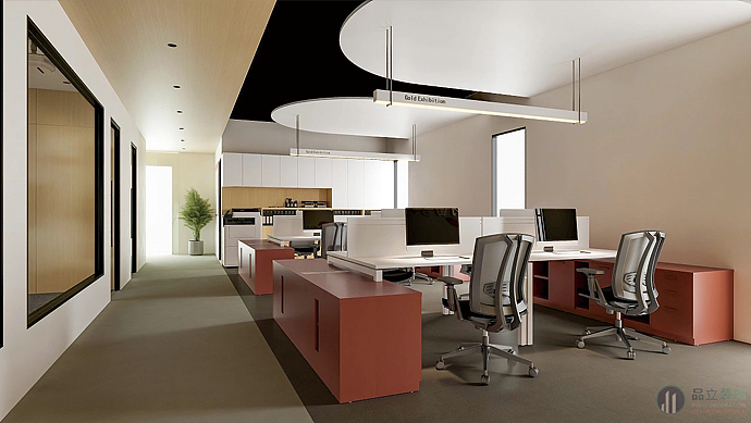 杭州办公设计什么是现代中式办公室装修？（图ZMzY2MjA0OTk2） - 商业空间设计 - 站酷设计师Curtain丶小海原创素材 - 站酷ZCOOL