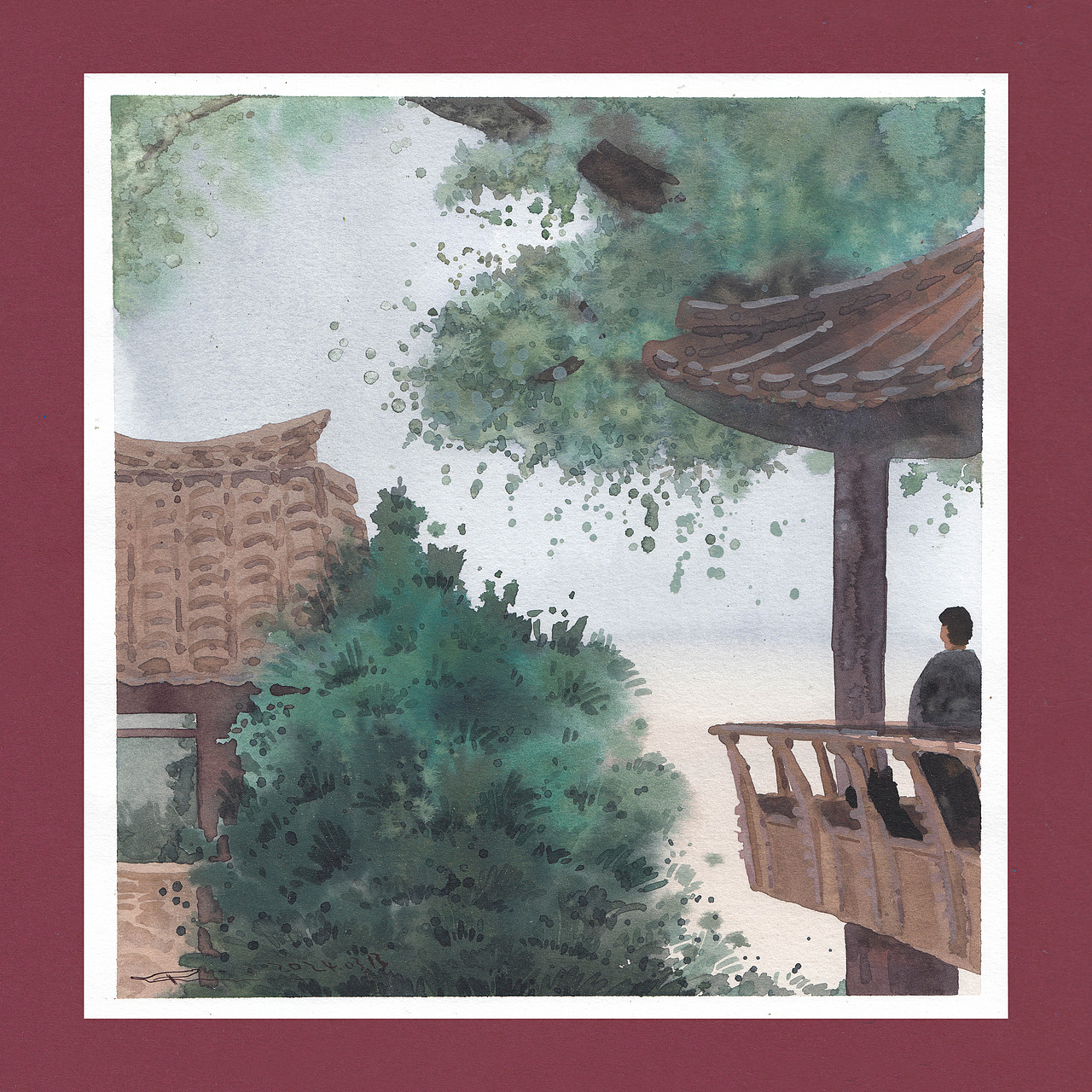 我的第56-58本画本-一人一狗的生活游记